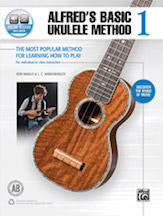 Alfred's Basic Ukulele Method 1 - Book & Audio