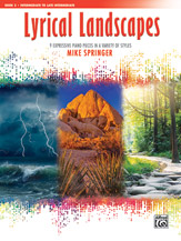 Lyrical Landscapes Bk 3 IMTA-C2 [intermediate piano] Springer