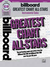 Alfred    Billboard Greatest Chart All-Stars Instrumental Solos - Alto Saxophone