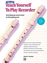 Alfred's Teach Yourself to Play Recorder [Recorder] -