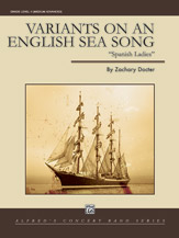 Variants on an English Sea Song "Spanish Ladies" - Concert Band