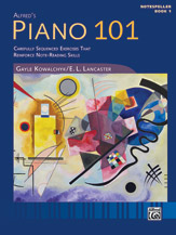 Piano 101: Notespeller, Book 1 Carefully Sequenced Exercises That Reinforce Note-Reading Skills Book