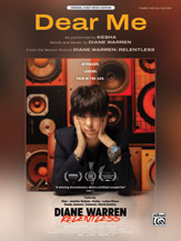Dear Me [Piano/Vocal/Chords]