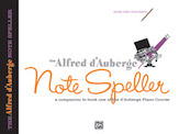 Alfred d'Auberge Piano Course: Note Speller Book 1 [Piano]