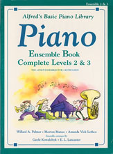 Alfred's Basic Piano Library: Ensemble Book Complete 2 & 3 [Piano] Book