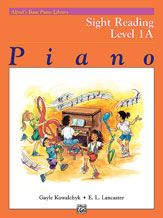 Alfred's Basic Piano Course: Sight Reading Book 1A [Piano]