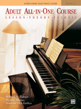 Alfred    Alfred's Basic Adult Piano Course: All-in-One Piano Course Book 1