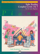 Alfred    Alfred's Basic Piano Library: Sight Reading Complete Level 2 & 3