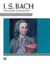 Bach 2 Part Inventn Book