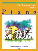 Alfred's Basic Piano Course - Ear Training - Book 3