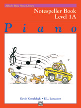 Alfred's Basic Piano Course : Notespeller Book 1A [Piano]