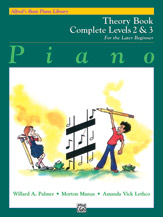 Alfred's Basic Piano Library: Complete Level 2 and 3 Theory