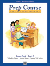 Alfred    Alfred's Basic Piano Library - Prep Course: Lesson Book E