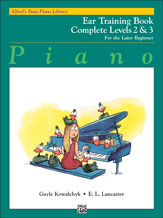 Alfred    Alfred's Basic Piano Library: Ear Training Book Complete 2 & 3