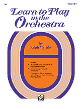 Learn To Play In The Orchestra Bk 1 Viola