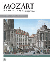 Sonata In G Maj IMTA-E [piano] Mozart  (ADV) Hinson Edition PIANO SOL