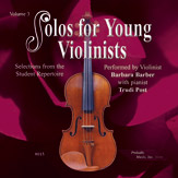Solos for Young Violinists CD, Volume 3 - CD Only