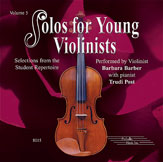 Solos for Young Violinists CD, Volume 5 [Violin]