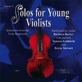 Solos for Young Violists CD, Volume 4