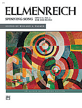 Spinning Song [intermediate piano solo] Ellmenreich
