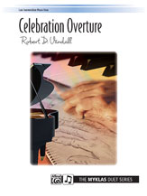 Celebration Overture [early advanced 1p4h] Vandall Piano Duet