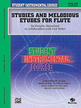 Alfred    Student Instrumental Course - Studies and Melodious Etudes for Flute Level 1 - Flute