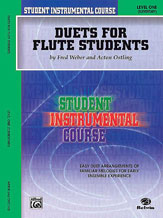 Alfred    Student Instrumental Course - Duets for Flute Students Level 1 - Flute Duet
