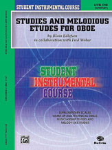 Alfred    Student Instrumental Course - Studies and Melodious Etudes for Oboe Level 1 - Oboe