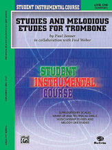 Alfred    Student Instrumental Course - Studies and Melodious Etudes for Trombone Level 1 - Trombone