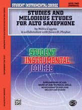 Alfred    Student Instrumental Course - Studies & Melodious Etudes Level 2 - Alto Saxophone