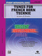Alfred Student Instrumental Course - Tunes for Technic Level 3 - French Horn