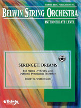 Serengeti Dreams (With Opt. Percussion Ensemble) - String Orchestra Arrangement