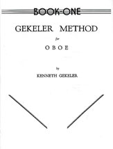 Gekeler Method for Oboe, Book I [Oboe]