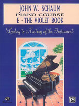 Warner Brothers    John W. Schaum Piano Course, E: The Violet Book