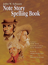 Note Story Spelling Book by Schaum for Workbook