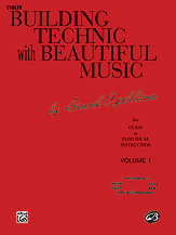 Alfred Applebaum              Building Technic with Beautiful Music Book 1 - Violin