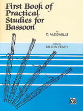 Alfred  Hovey  Practical Studies for Bassoon Book 1 - Bassoon