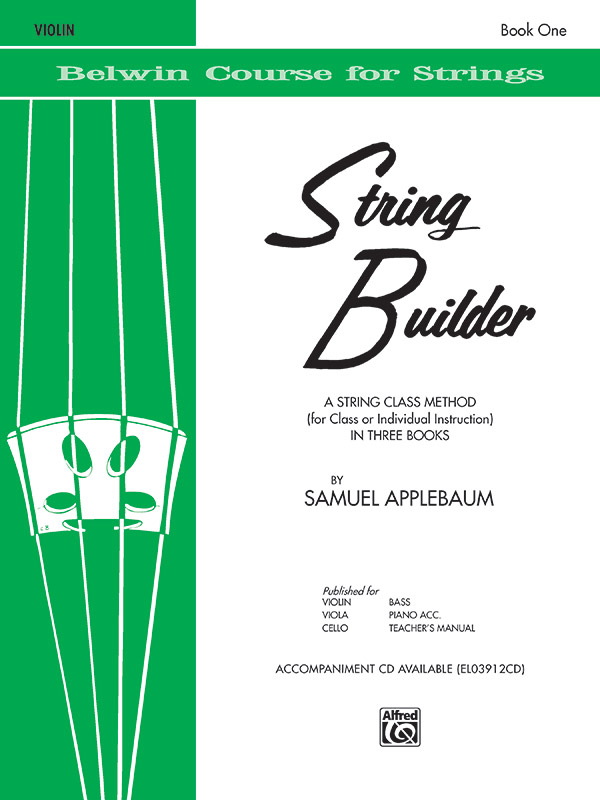 Warner Brothers Applebaum              String Builder Book 1 - Violin
