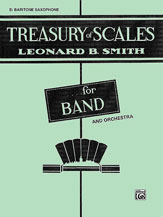 Alfred Smith L   Treasury of Scales for Band and Orchestra - Baritone Saxophone