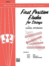 First Position Etudes - Viola