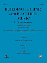 Alfred Applebaum   Building Technic with Beautiful Music Book 4 - Cello