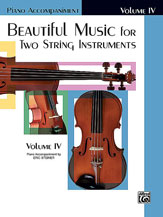 Alfred Applebaum              Beautiful Music for Two String Instruments Book 4 - Piano Accompaniment