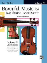 Alfred Applebaum              Beautiful Music for Two String Instruments Book 4 - Viola Duet
