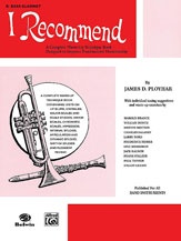 I Recommend Bass Clarinet