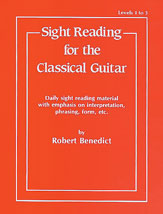 Sight Reading for the Classical Guitar, Level I-III [Guitar] Book