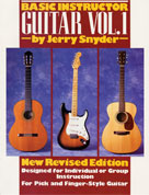 Basic Instructor Guitar, Vol. 1