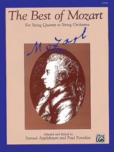 Alfred Mozart Applebaum/Paradise  Best of Mozart - Score