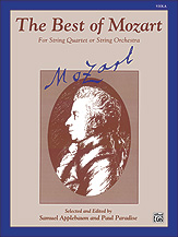 Alfred Mozart Applebaum/Paradise  Best of Mozart - Viola