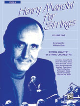 Henry Mancini for Strings, Volume 1 - Viola