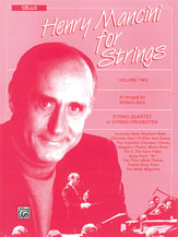 Henry Mancini for Strings, Volume 2 - Cello